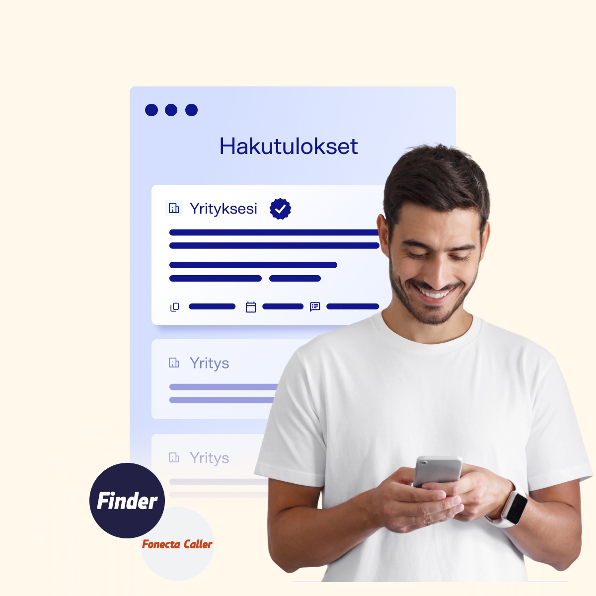 Erotu Fonecta Callerissa ja Finderissa v2