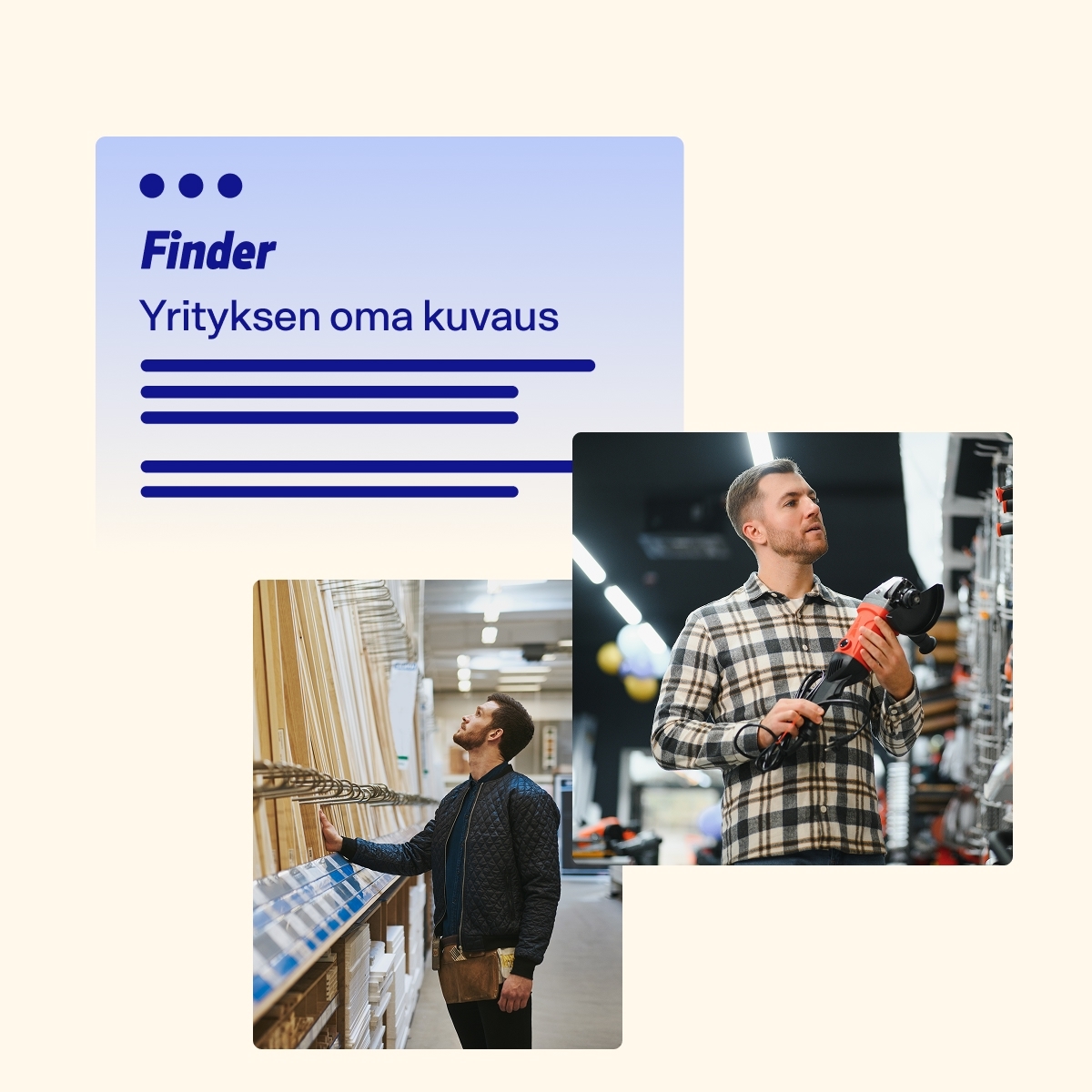 Päivitä yrityskuvaus Finderiin