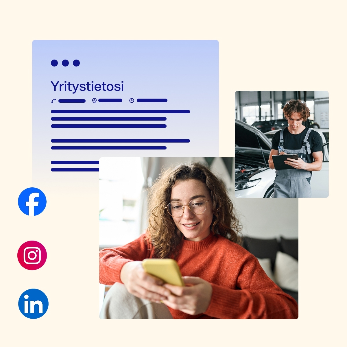 Pidä yritystietosi ajan tasalla sosiaalisessa mediassa