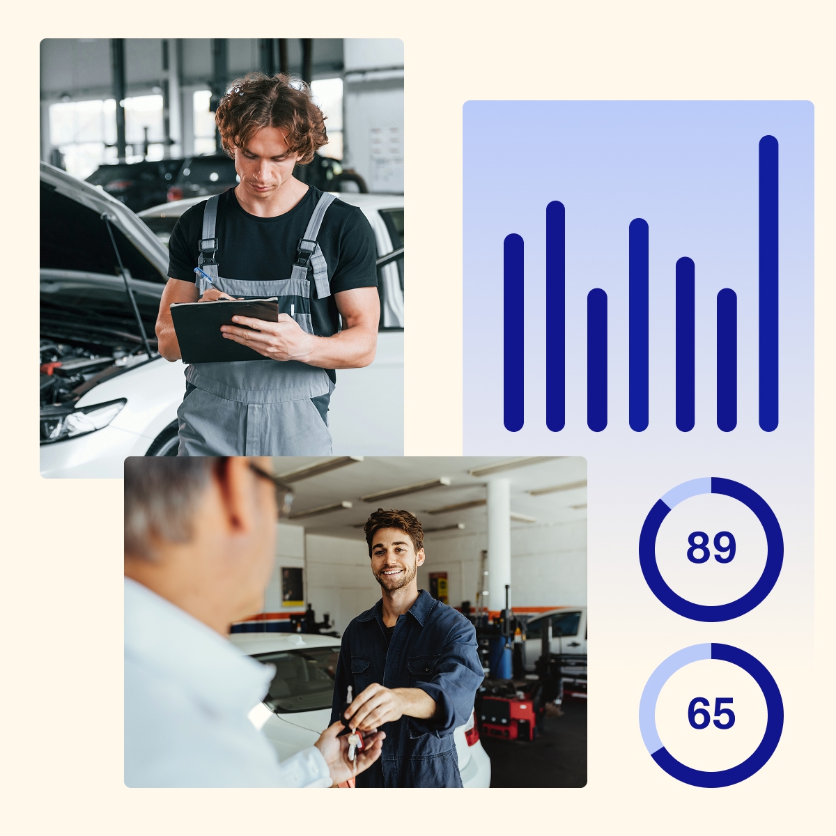 Seuraa tuloksia ja kehitä