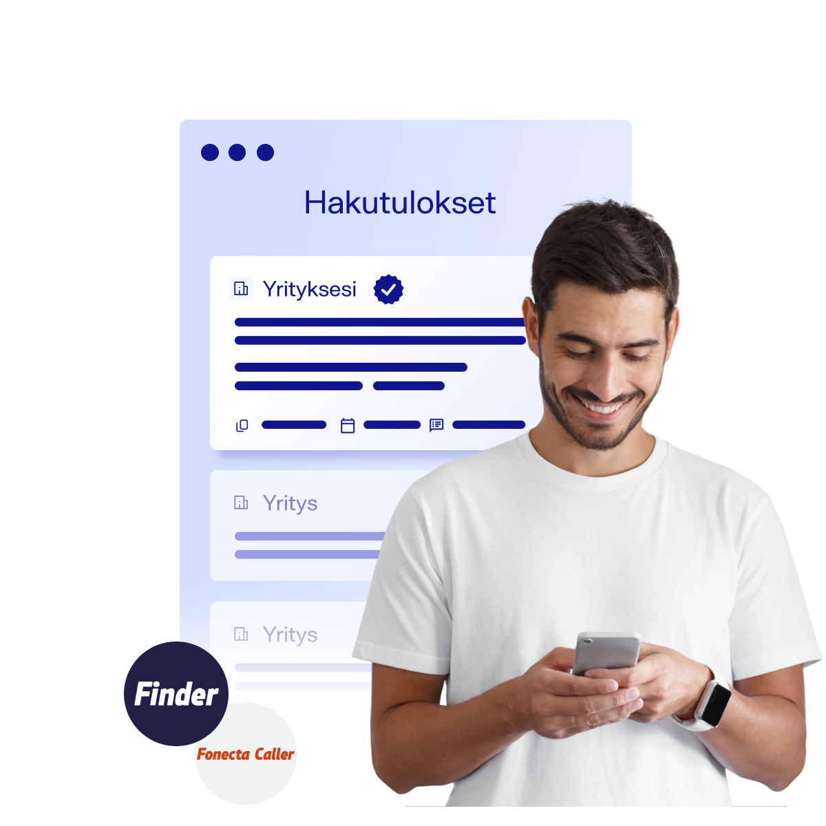 Erotu Fonecta Callerissa ja Finderissa v2
